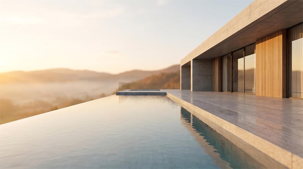 Piscinas de obra en terrenos con desnivel: soluciones que funcionan
