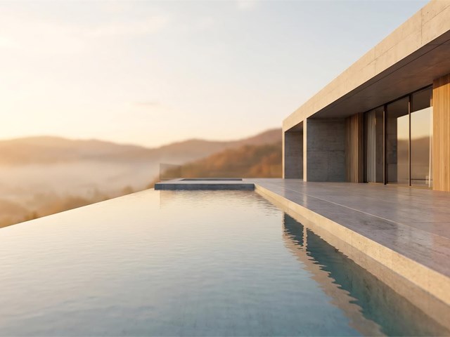 Piscinas de obra en terrenos con desnivel: soluciones que funcionan